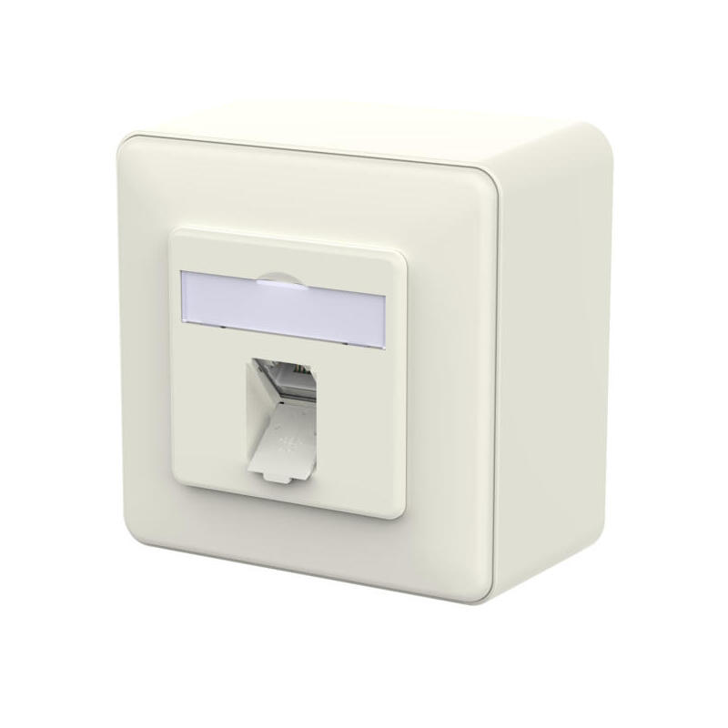 metz-connect-anschlussdose-e-dat-c6a-idc-1-port-ap-reinblanco