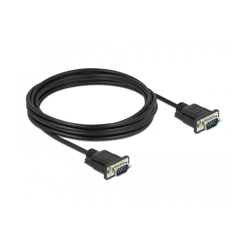 delock-seriell-cable-rs-232-sub-d9-macho-a-macho-con-e-4-m