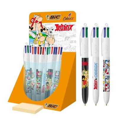 bic-4-colours-asterix-expositor-con-30-boligrafos-de-bola-retractil-diseaos-comic-asterix-punta-media-de-10mm-3