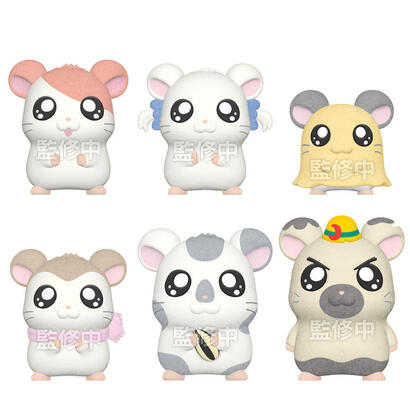 pack-de-8-unidades-figura-hamtaro-flocked-doll-4cm-surtido