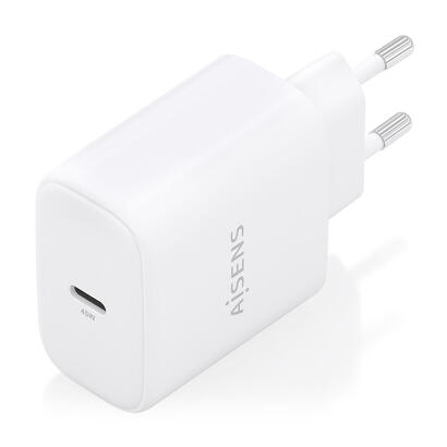 aisens-cargador-gan-45w-1xusb-c-pd30-blanco