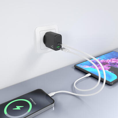 aisens-cargador-gan-45w-1xusb-c-pd30-qc40-1xusb-a-qc30-negro