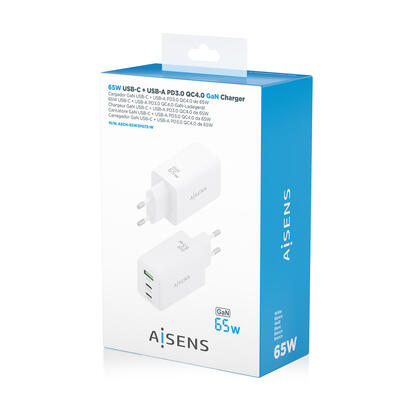 aisens-cargador-gan-65w-2xusb-c-pd30-qc40-1xusb-a-qc30-blanco