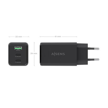 aisens-cargador-gan-65w-2xusb-c-pd30-qc40-1xusb-a-qc30-negro
