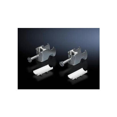 rittal-dk-7077000-abrazadera-para-cable-plata-25-piezas