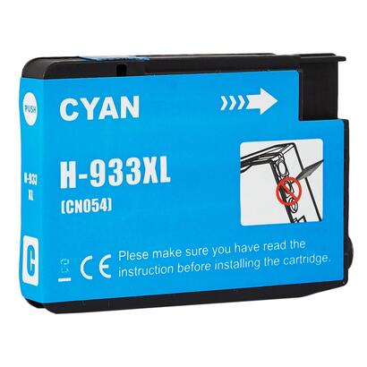 tinta-para-hp-cn054ae-cyan-13-ml-bulk