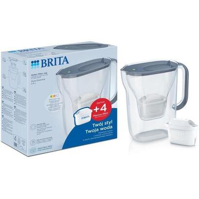 jarra-filtrante-brita-style-essential4-maxtra-pro-pure-performance-grafito
