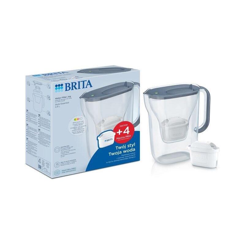 jarra-filtrante-brita-style-essential4-maxtra-pro-pure-performance-grafito