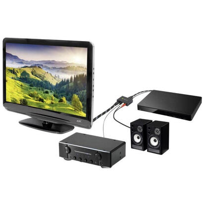 techly-idata-hdmi-ea-convertidor-de-audio-negro