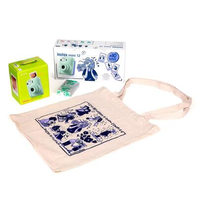 camara-instantanea-fujifilm-kit-blossom-instax-mini-12-mint-green
