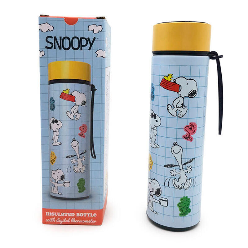 botella-acero-inoxidable-termo-snoopy-woodstock-snoopy-termometro-450ml