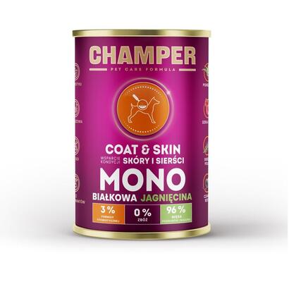 champer-coat-skin-lamb-comida-humeda-para-perros-400g