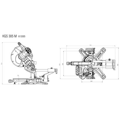 metabo-set-kgs-305-m-saw-blade