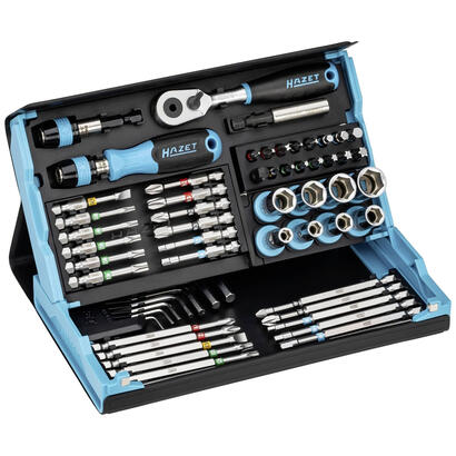 juego-de-puntas-y-vasos-hazet-smartcase-2200sc-32-59-piezas-negroazul-14-con-trinquete-reversible