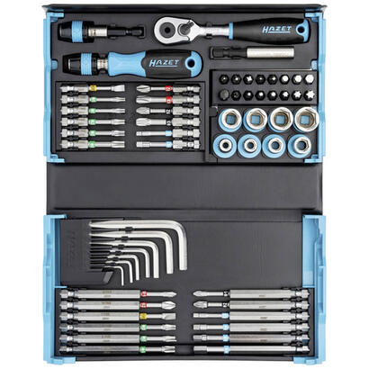 juego-de-puntas-y-vasos-hazet-smartcase-2200sc-32-59-piezas-negroazul-14-con-trinquete-reversible