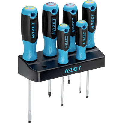 juego-de-destornilladores-hazet-811sh-17-con-soporte-7-piezas-azulnegro-mango-antideslizante-hazet-de-3-componentes-811sh-17