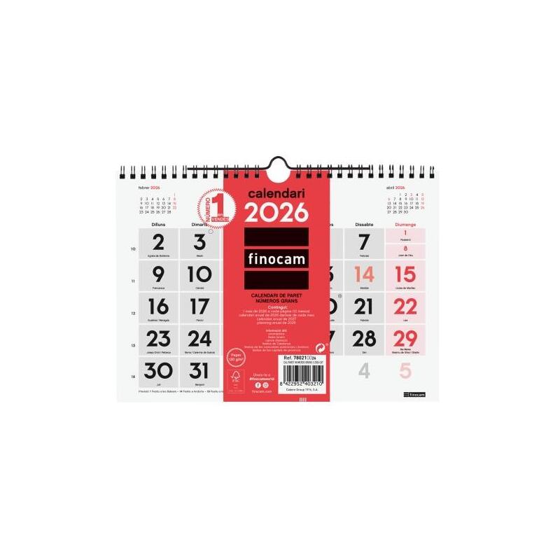 finocam-calendario-de-pared-en-catalan-anual-2026-210x5x155mm-numeros-grandes-blanco-y-rojo