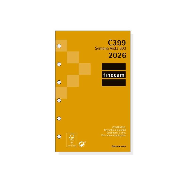 finocam-c399-recambio-para-agendas-classic-anual-2026-hojas-microperforadas-formato-603-79x6x127mm-semana