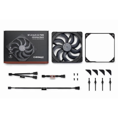 noctua-nf-a14x25-g2-pwm-chromaxnegro-gehauseventilador-140-mm