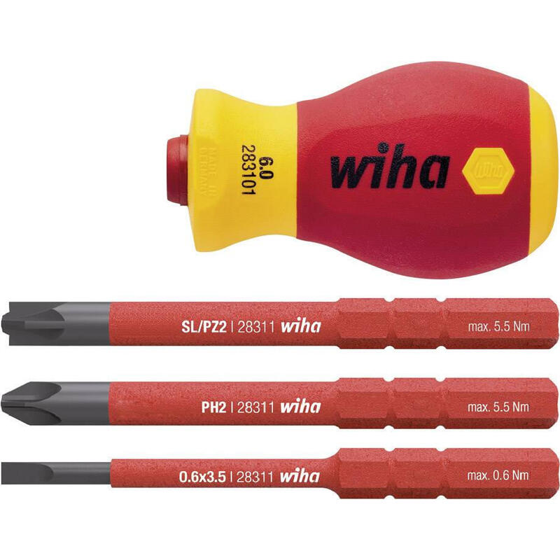 destornillador-wiha-con-juego-de-portapuntas-softfinish-electric-slimvario-4-piezas-rojoamarillo-rechoncho-con-slimbits