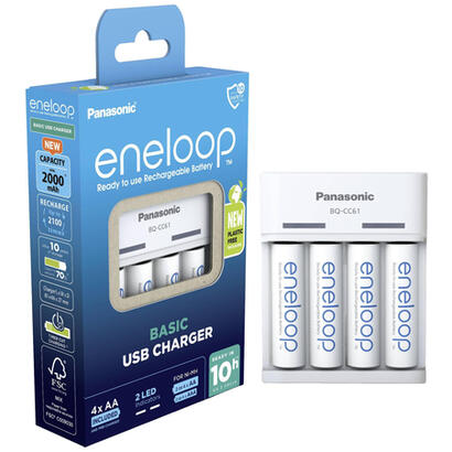 cargador-panasonic-basic-usb-4x-aa-eneloop-2000-mah