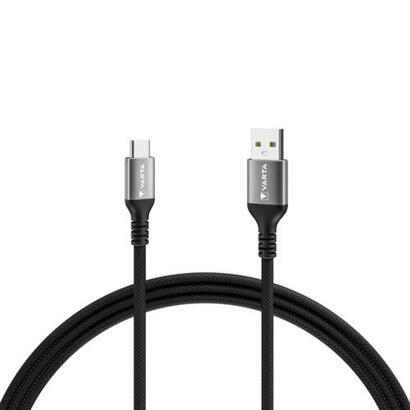 varta-speed-charge-sync-premium-cable-de-carga-usb-a-a-usb-c-2m-negro