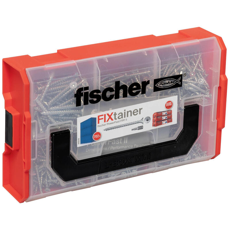 fischer-fixtainer-powerfast-ii-cabeza-avellanada-vg-tx-juego-de-tornillos-702-piezas-rosca-completa-galvanizado-562273