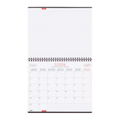 finocam-planificador-agenda-notas-250x200mm-mes-vista-gris-2026-internacional