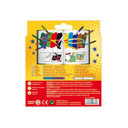 malinos-300005-rotulador-multicolor-12-piezas