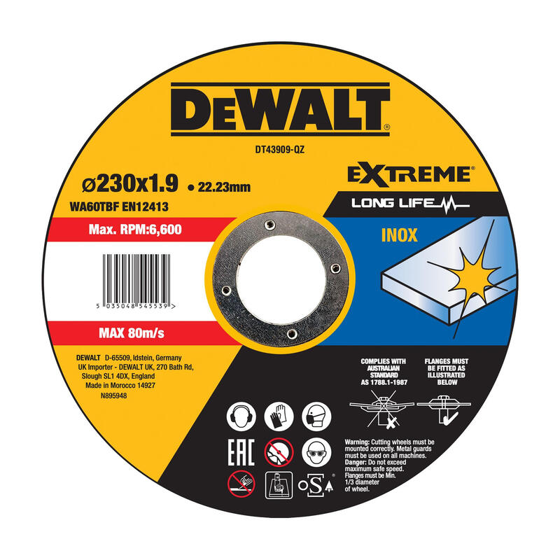dewalt-dt43909-qz-metall-trennscheibe-230mm