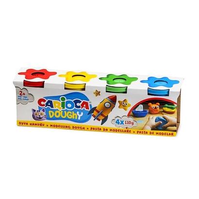 carioca-doughy-pack-con-4-botes-de-pasta-de-modelar-110gr-blanda-y-flexible-facil-de-amasar-y-moldear-ideal-para