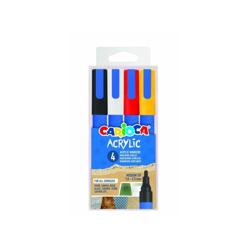 carioca-acrylic-pack-de-4-marcadores-de-pintura-acrilica-punta-redonda-media-18-25mm-tinta-a-base-de-agua-alta