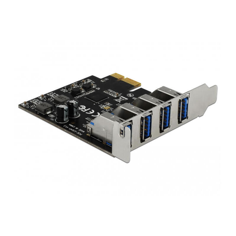 reacondicionado-delock-pcie-usb-adaptador-4x-extern-usb-30-reacondicionado-usado