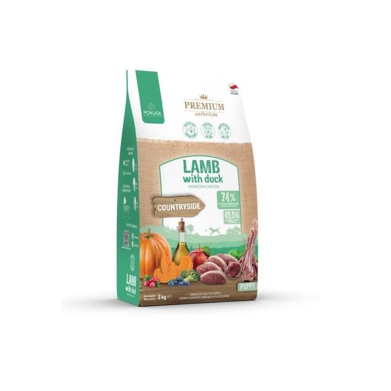 pokusa-premium-selection-puppy-lamb-with-duck-alimento-seco-para-perros-3kg