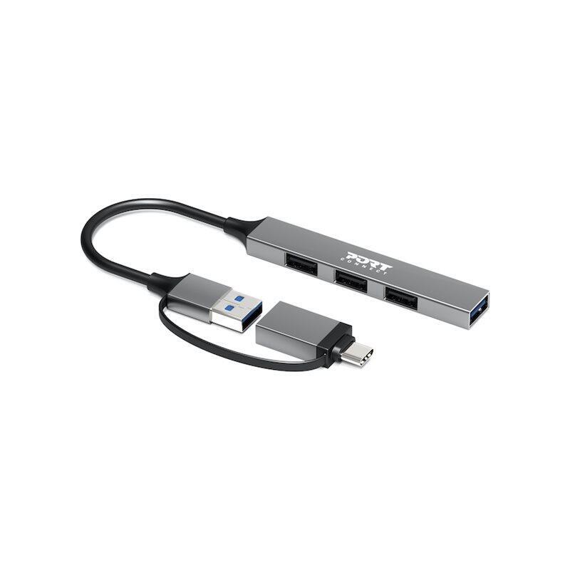 hub-port-connect-usb-4-ports-slim-combo-for-btoc