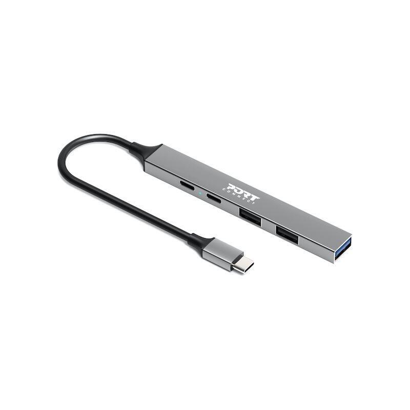 hub-port-connect-usb-5-ports-3a-1c-pd-100w-for-btoc
