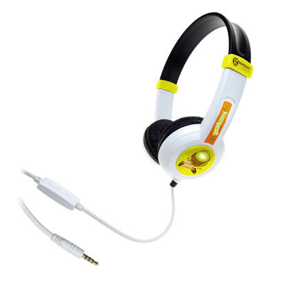 geemarc-telecom-kiwibeat-smart-101-auriculares-alambrico-diadema-musica-negro-blanco-amarillo