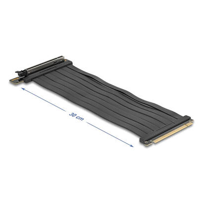delock-riser-tarjeta-pci-express-50-x16-macho-a-x16-slot-con-cable-30-cm