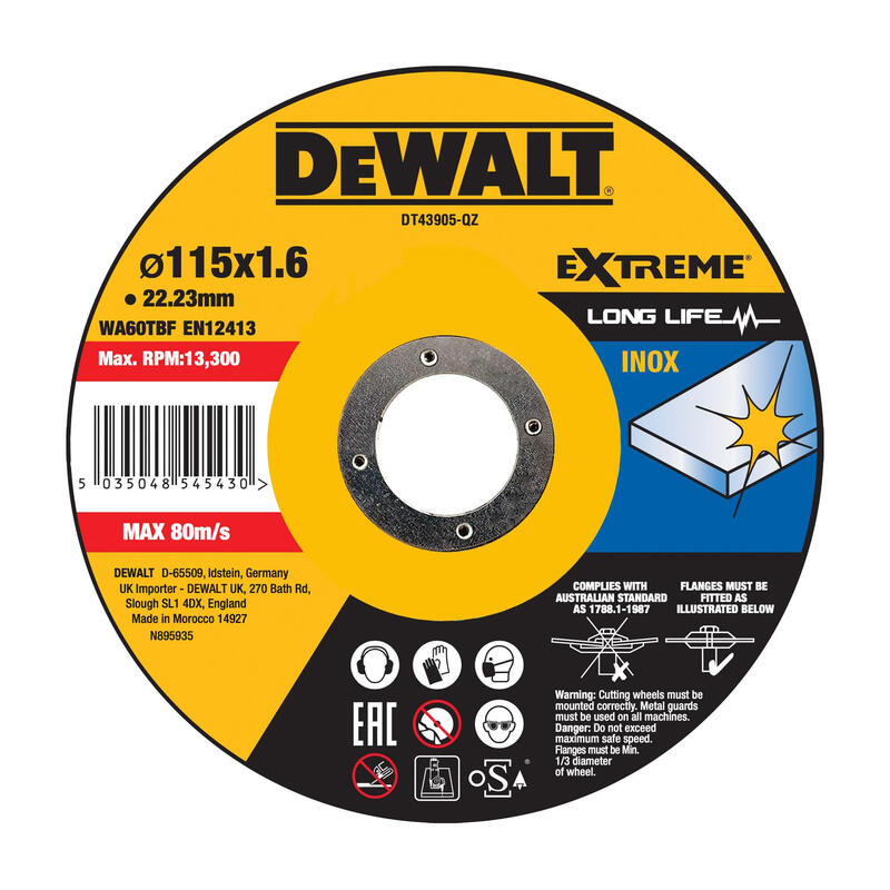 dewalt-dt43905-qz-metall-trennscheibe-115mm