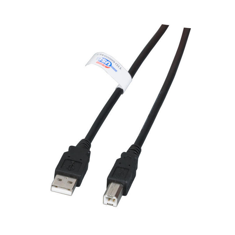 cable-efb-elektronik-k520305-usb-usb-20-05-m-usb-a-usb-b-negro