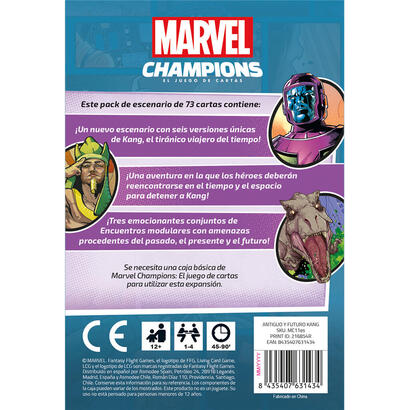 juego-de-cartas-marvel-champions-antiguo-y-futuro-kang-73-cartas-pegi-14