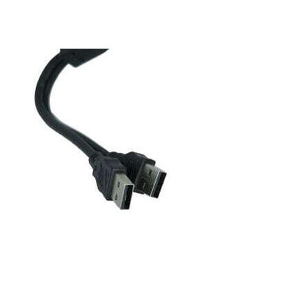 silex-y-usb-mromcable-f-br-500ac-negro-50cm-2xusb-a-dc-meckerclass4