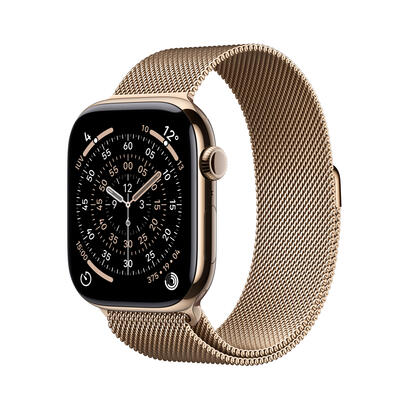 apple-watch-series-11-gps-cellular-46mm-titanio-dorado-correa-milanese-dorada-loop-s-m