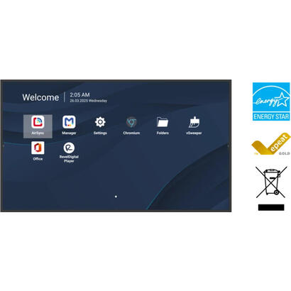 viewsonic-cde4331-1c-pantalla-de-senalizacion-pantalla-plana-para-senalizacion-digital-1092-cm-43-lcd-wifi-500-cd-m-4k-ultra-hd-