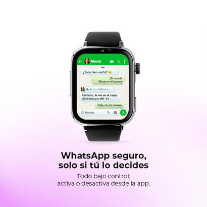 savefamily-reloj-inteligente-infantil-savewatch-plus-2-pantalla-amoled-carcasa-plateada-correa-tela-ocean