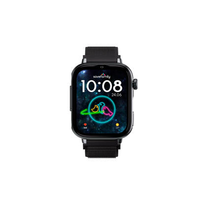 savefamily-reloj-inteligente-infantil-savewatch-plus-2-pantalla-amoled-carcasa-negra-correa-tela-negra