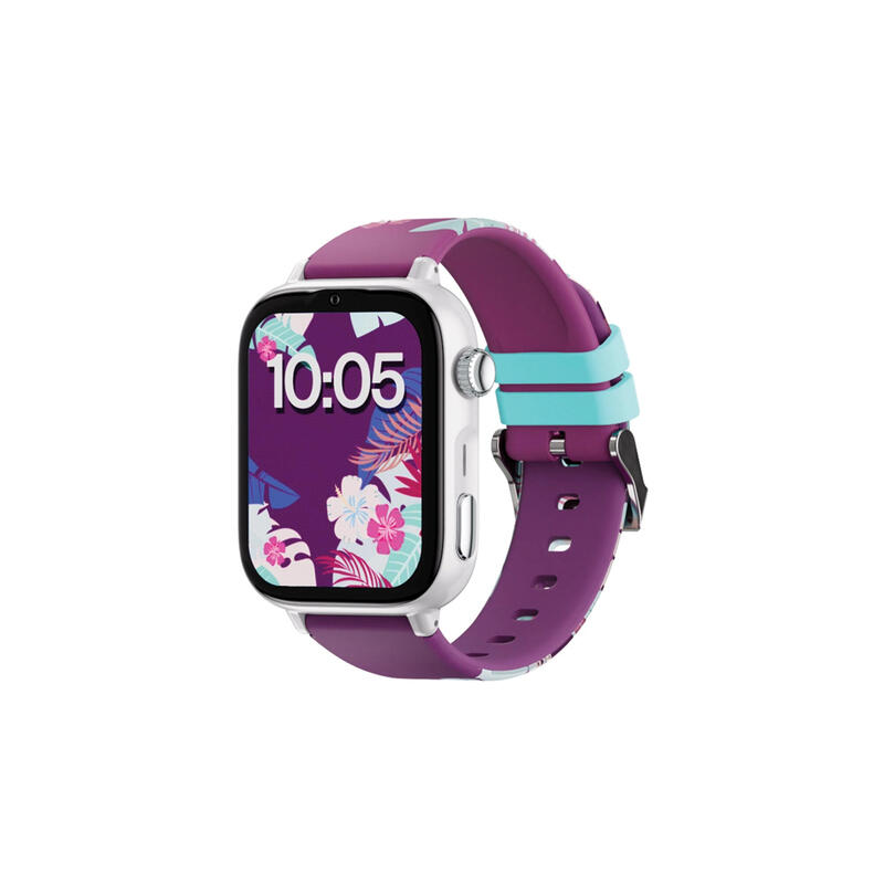 savefamily-reloj-inteligente-infantil-savewatch-plus-2-pantalla-amoled-carcasa-blanca-correa-silicona-maui