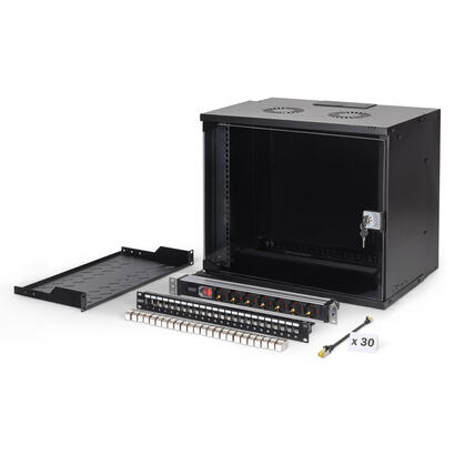 conjunto-de-red-de-19-carcasa-mural-9u-y-accesorios-negro-version-soho-pro-sin-montar