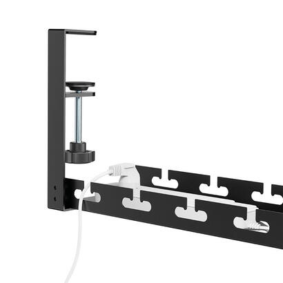 organizador-de-cables-montaje-bajo-escritorio-con-abrazadera-extensible-metalico-negro-loginlik