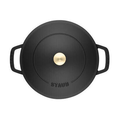 staub-brter-chistera-28-cm-schwarz-gusseisen
